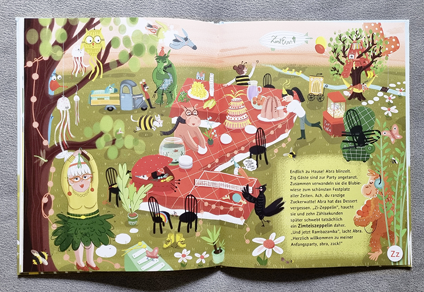 abrazack_kinderbuch_buchillustration_buchstabenwelt_abc_party_fest_ulrikehalvax