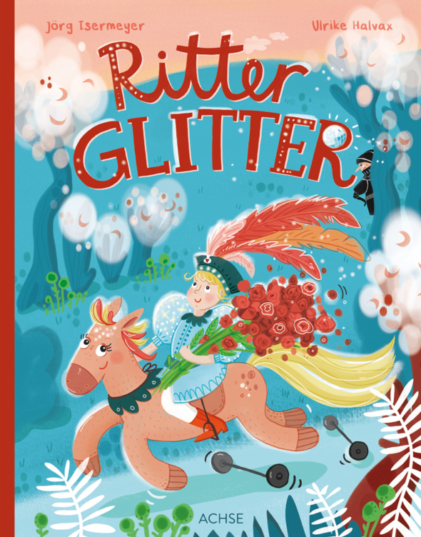 kinderbuchillustration_ulrikehalvax_ritterglitter_mutigsein_anderssein_covergestaltung_coverillustration2-1