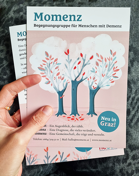 Corporate Design und Illustration für Demenzgruppe