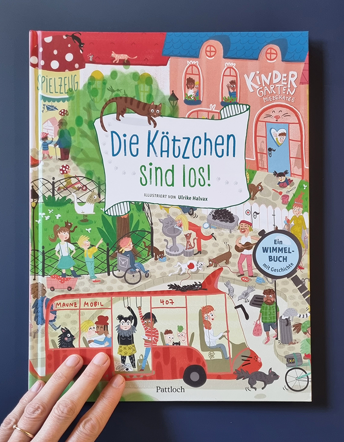 wimmelbuch_katzen_coverdesign_illustration_ulrikehalvax